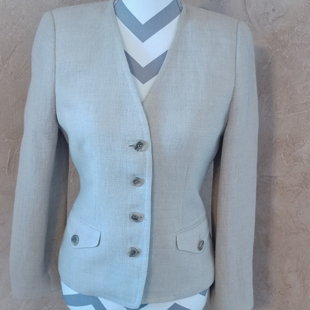 Linda Allard Ellen Tracy Tan Jacket
